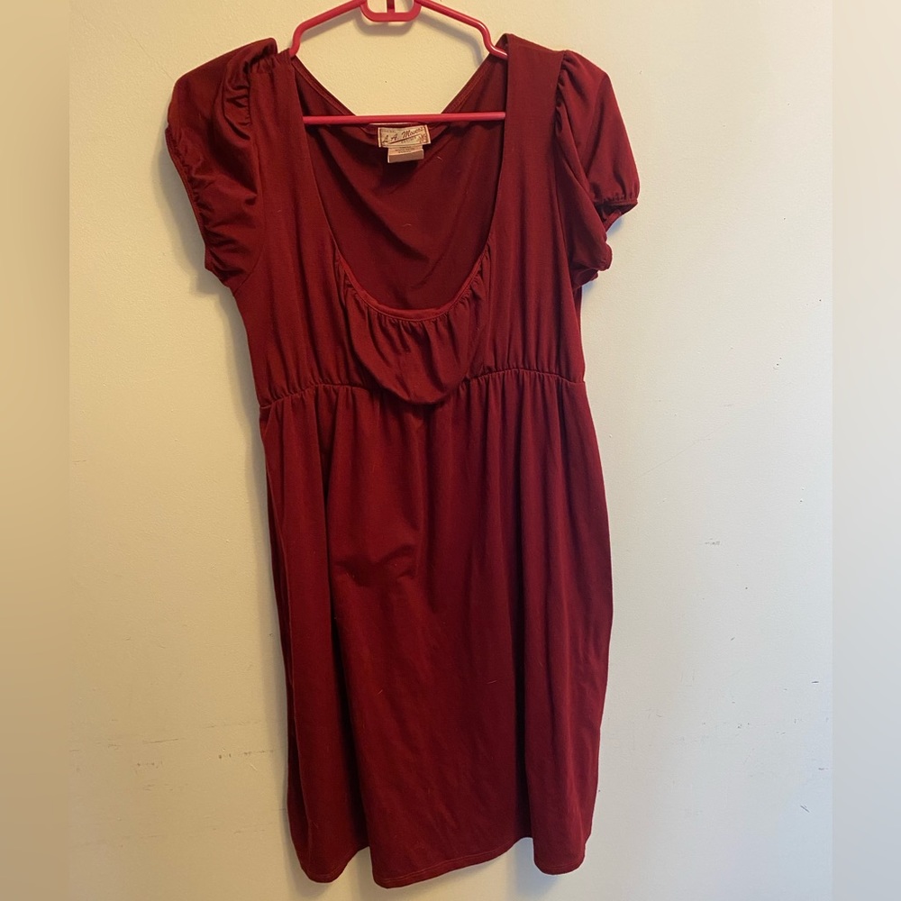 LA movers puff sleeve dress
